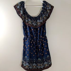 Xhilaration Off Shoulder Romper Shorts XXL